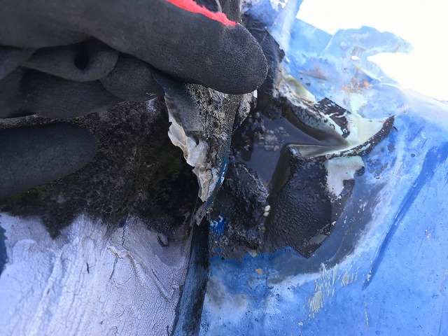 劣化の状態確認